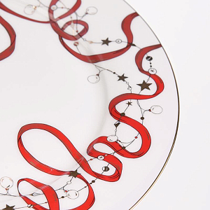 Тарелка Valerie Concept "Новогодние украшения"